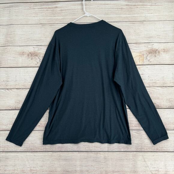 Vuori Long Sleeve Strato Tech Tee Mens XL Blue Stretch Athleisure - Picture 2 of 10